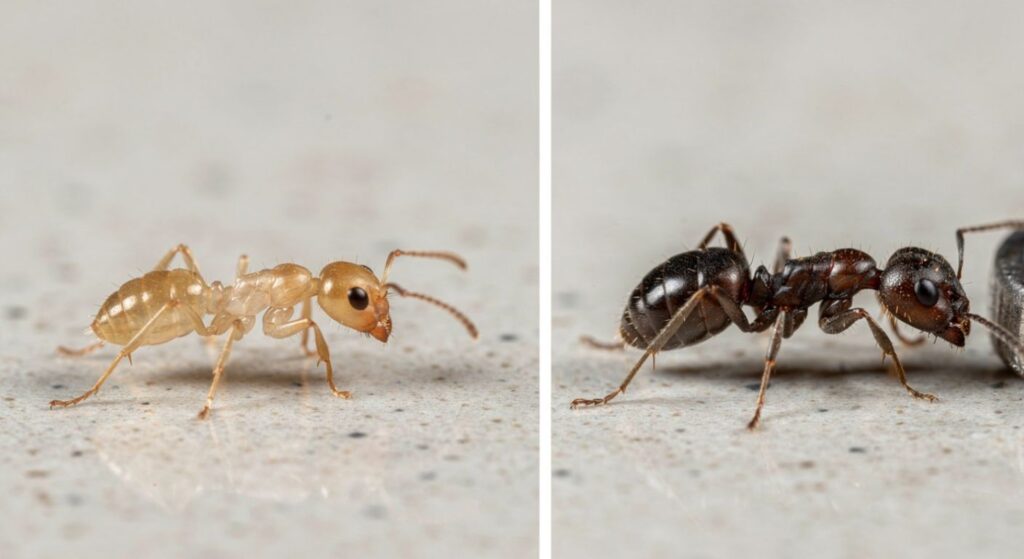 How to get rid of ghost ants vs sugar ants identification and differences
