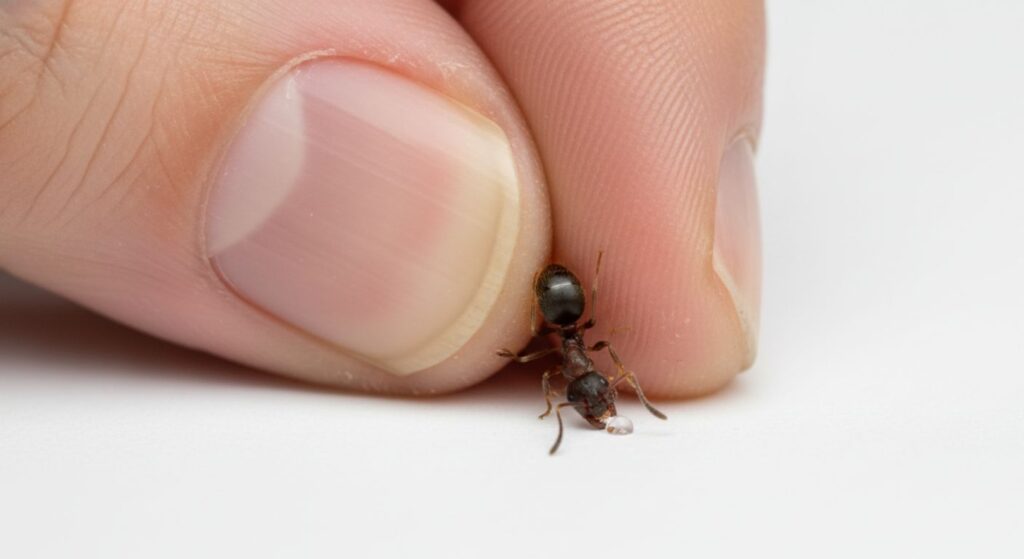 How to get rid of sugar ants - crush test for odorous house ant identification
