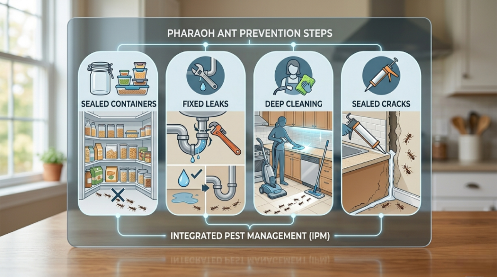 How to prevent Pharaoh ants permanently - effective prevention tips